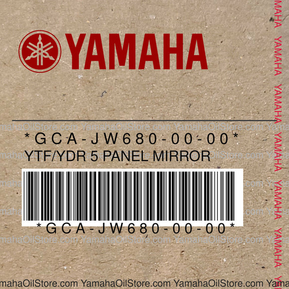 GCA-JW680-00-00 Original OEM YAMAHA