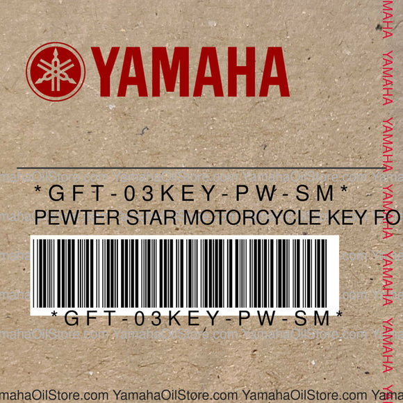 GFT-03KEY-PW-SM Original OEM YAMAHA