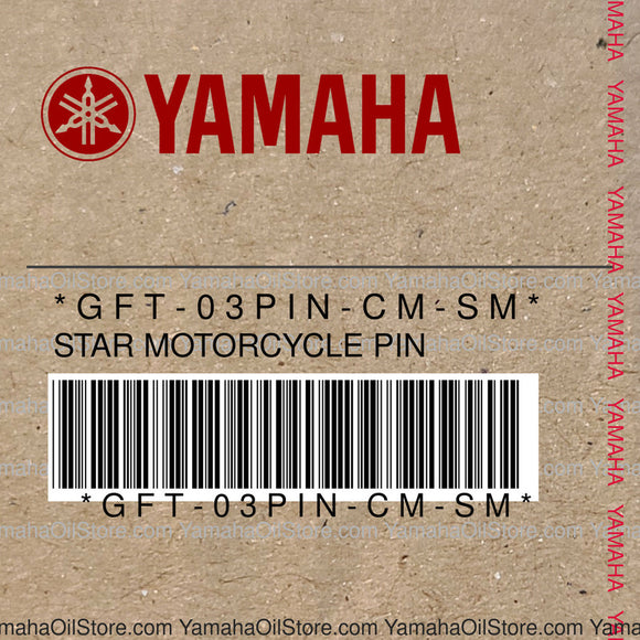 GFT-03PIN-CM-SM Original OEM YAMAHA
