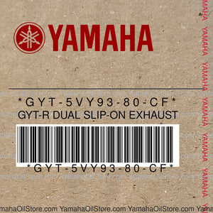 GYT-5VY93-80-CF Original OEM YAMAHA