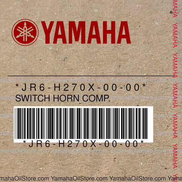 JR6-H270X-00-00 Original OEM YAMAHA