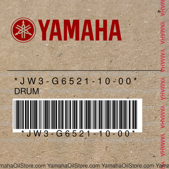 JW3-G6521-10-00 Original OEM YAMAHA