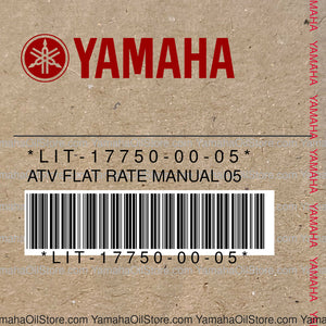 LIT-17750-00-05 Original OEM YAMAHA