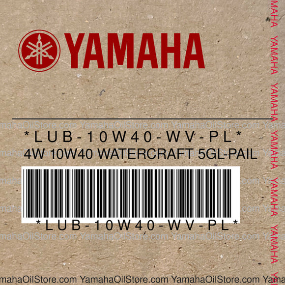 LUB-10W40-WV-PL Original OEM YAMAHA