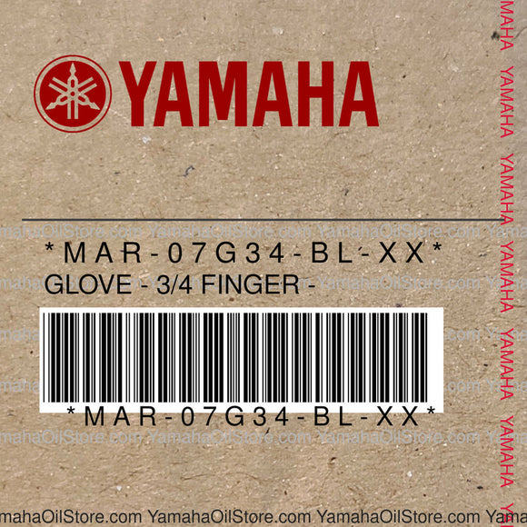 MAR-07G34-BL-XX Original OEM YAMAHA
