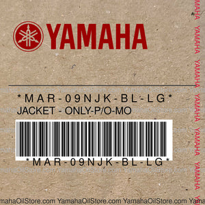 MAR-09NJK-BL-LG Original OEM YAMAHA