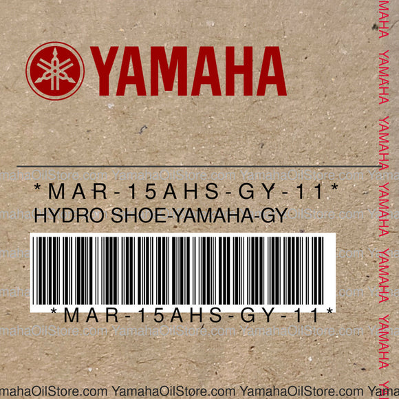 MAR-15AHS-GY-11 Original OEM YAMAHA