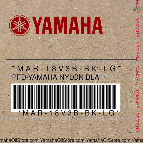 MAR-18V3B-BK-LG Original OEM YAMAHA