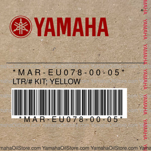 MAR-EU078-00-05 Original OEM YAMAHA
