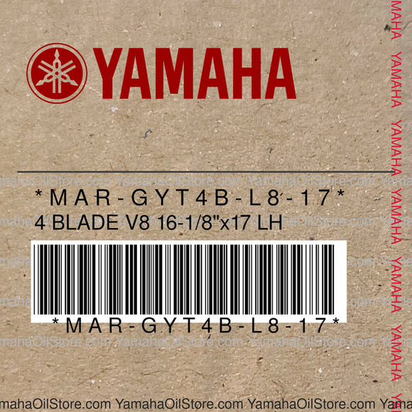 MAR-GYT4B-L8-17 Original OEM YAMAHA