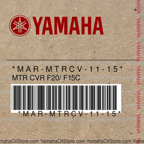 MAR-MTRCV-11-15 Original OEM YAMAHA