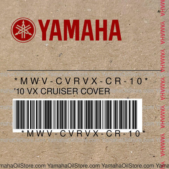 MWV-CVRVX-CR-10 Original OEM YAMAHA