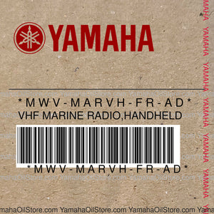 MWV-MARVH-FR-AD Original OEM YAMAHA