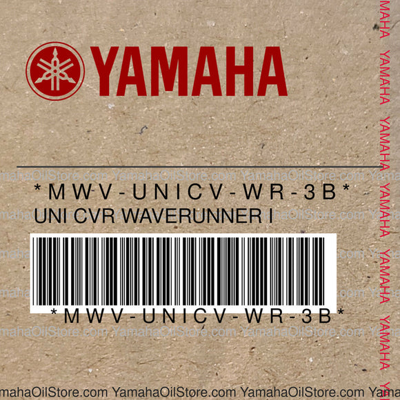 MWV-UNICV-WR-3B Original OEM YAMAHA