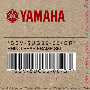 SSV-5UG36-00-GR Original OEM YAMAHA