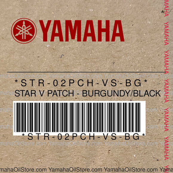 STR-02PCH-VS-BG Original OEM YAMAHA