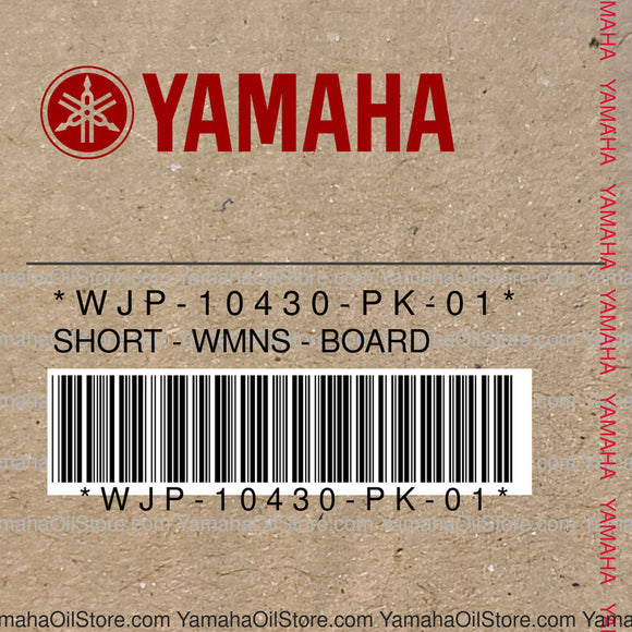 WJP-10430-PK-01 Original OEM YAMAHA